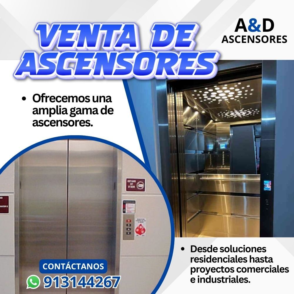 Venta e Instalación de ascensores